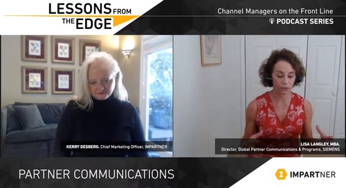 Siemens Doesn’t Communicate with their Channel Partners Like You - See Why They’re Winning