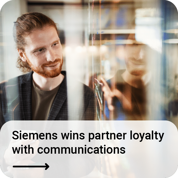 Siemens wins partner loyalty with communications