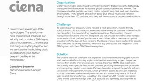 Case Study: Ciena + Impartner